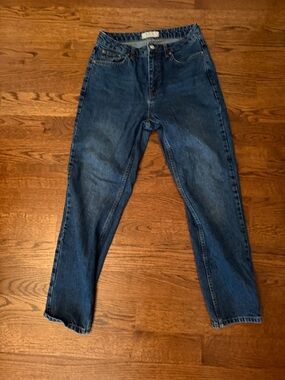 We The Free Men's Slim Straight Dark Blue Denim Jeans